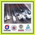 stainless steel square pipe size
